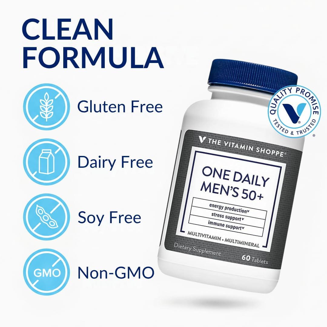 The Vitamin Shoppe Brand One Daily - Multivitamínico multimineral p...