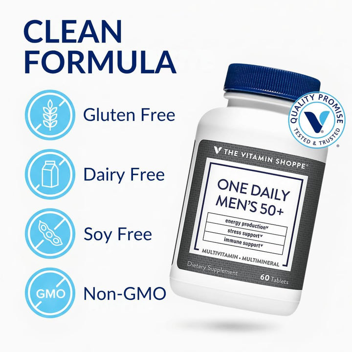 The Vitamin Shoppe Brand One Daily - Multivitamínico multimineral p...