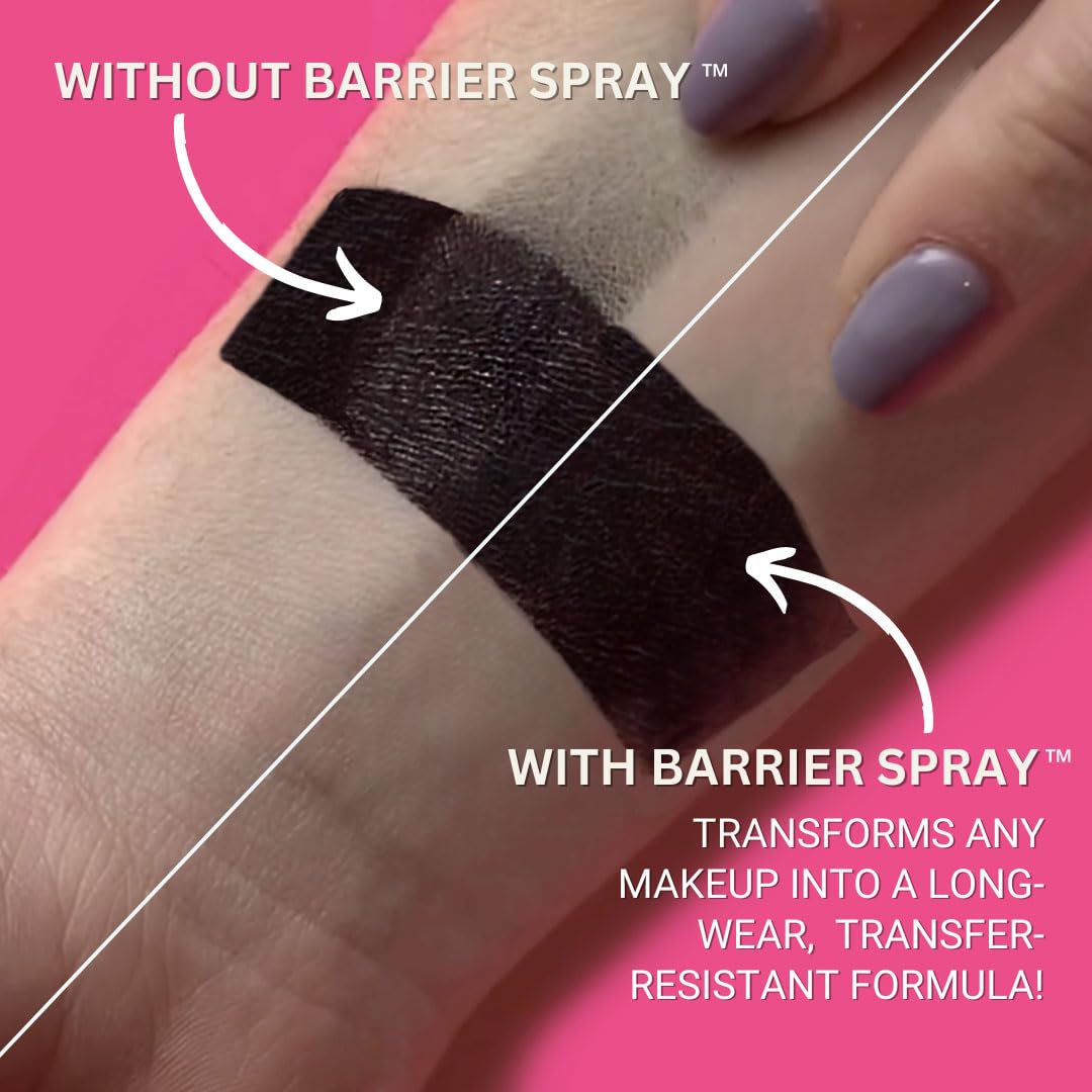 Mehron Spray de barrera de maquillaje | Spray fijador para maquilla...
