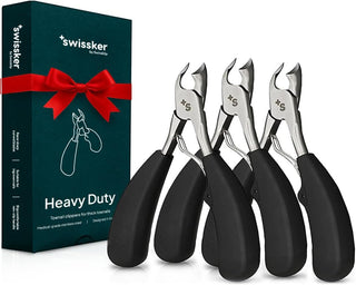 Swissker by Swissklip - Cortaúñas de pies resistentes para hombres...