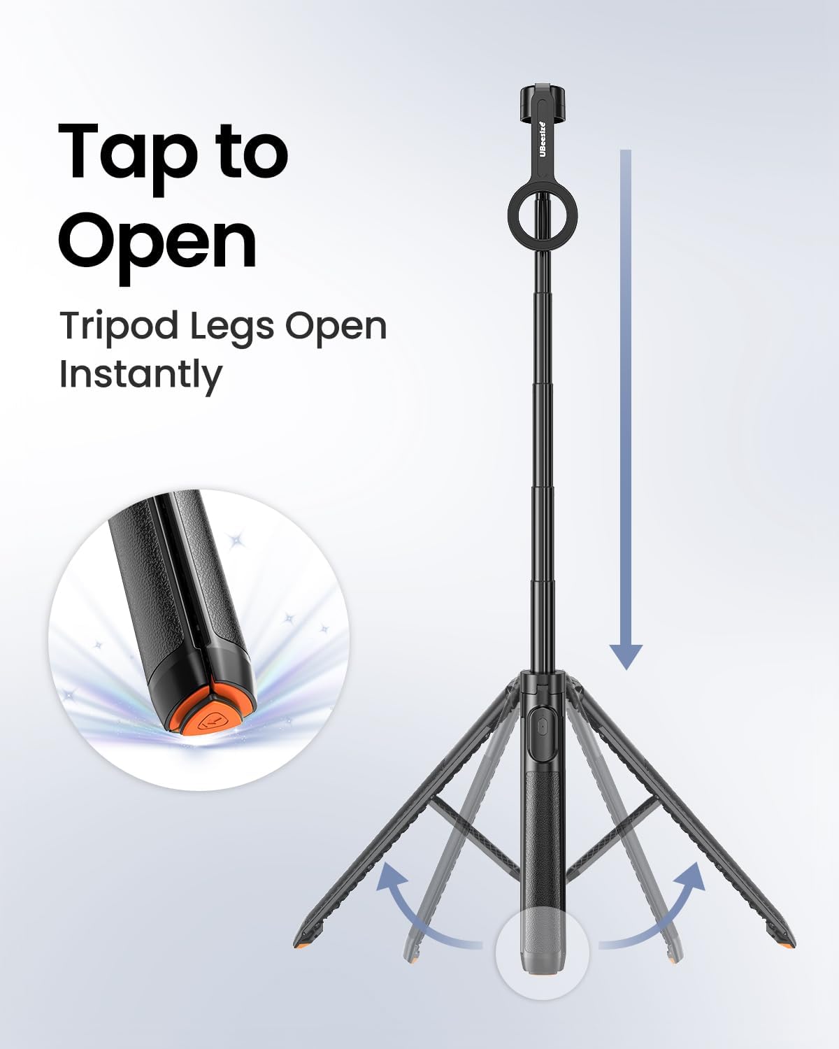 UBeesize Trípode de teléfono MagSafe Selfie Stick de 70 "de apertura