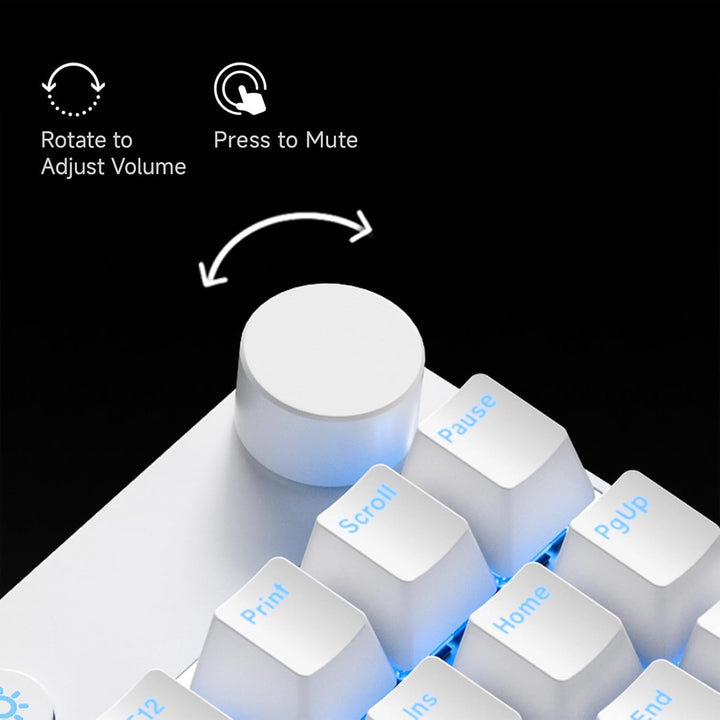 MCHOSE Mix 87 TKL Teclado para juegos con cable Interruptor magnéti...