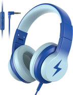 Candy Bila Auriculares con Cable para Niños, Diaódulos para Escuela, Circunaurales para Niños y Niñas