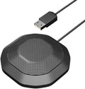 Micrófono de computadora de 360° para PC, micrófono de PC de conferencia USB, tecnología de cancelación de ruido, grabación, Skype, clase en línea, informador de cortes, Plug & Play