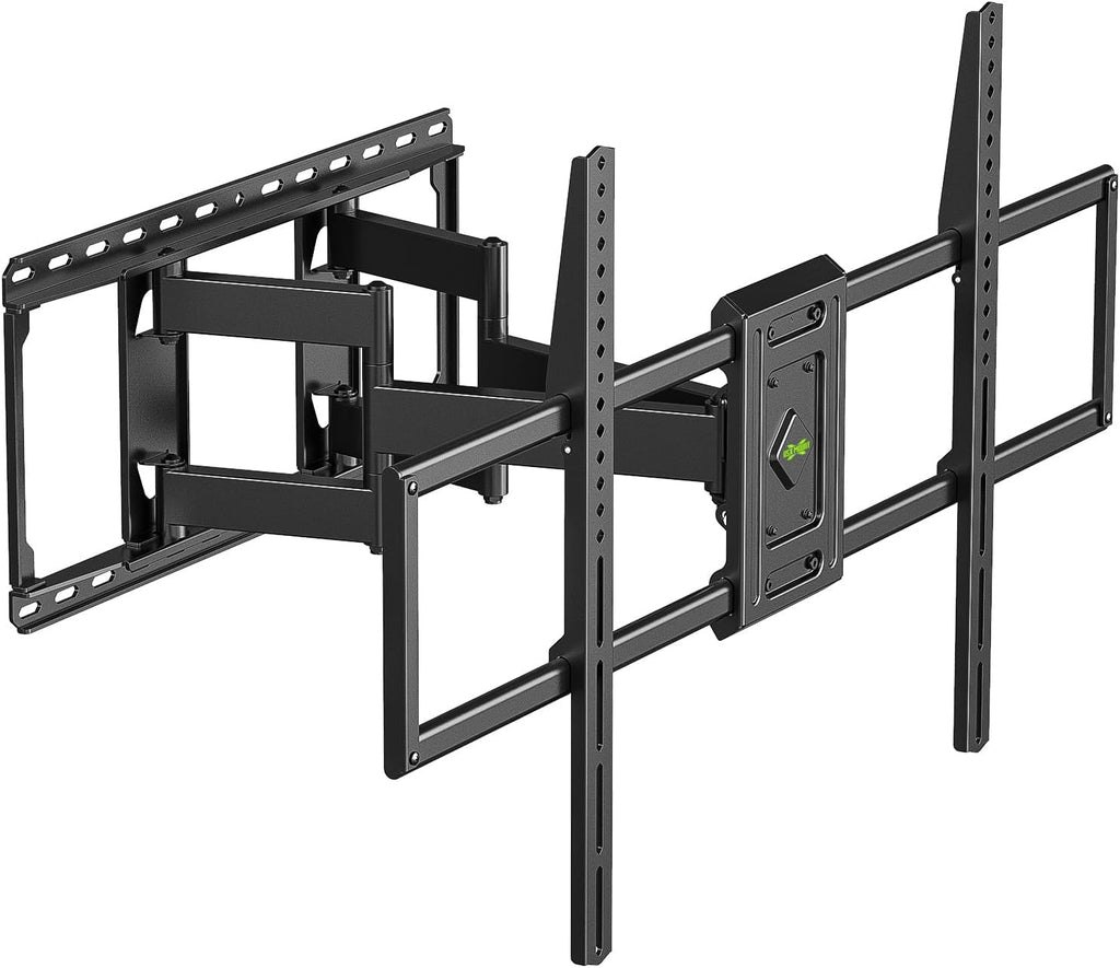 USX MOUNT Soporte de pared de TV de movimiento completo resistente para televisores de 60 a 120 pulgadas, soporta 220 libras, soporte de pared de extensión de 28 pulgadas