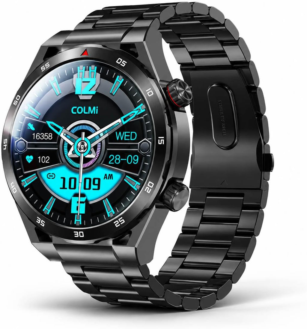 Reloj inteligente, pantalla AMOLED Bluetooth Llamadas Fitness