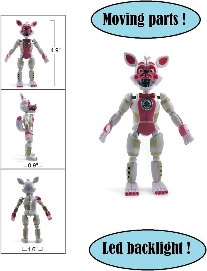 Toysvill FNAF Figuras de acción Sister Location (juego de 5 piezas)...
