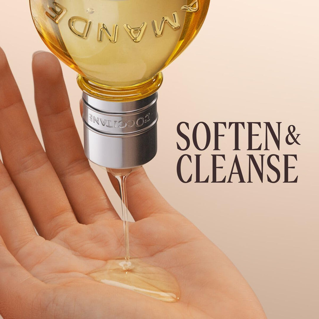 L'OCCITANE Aceite de ducha de almendra limpiador y suavizante,...