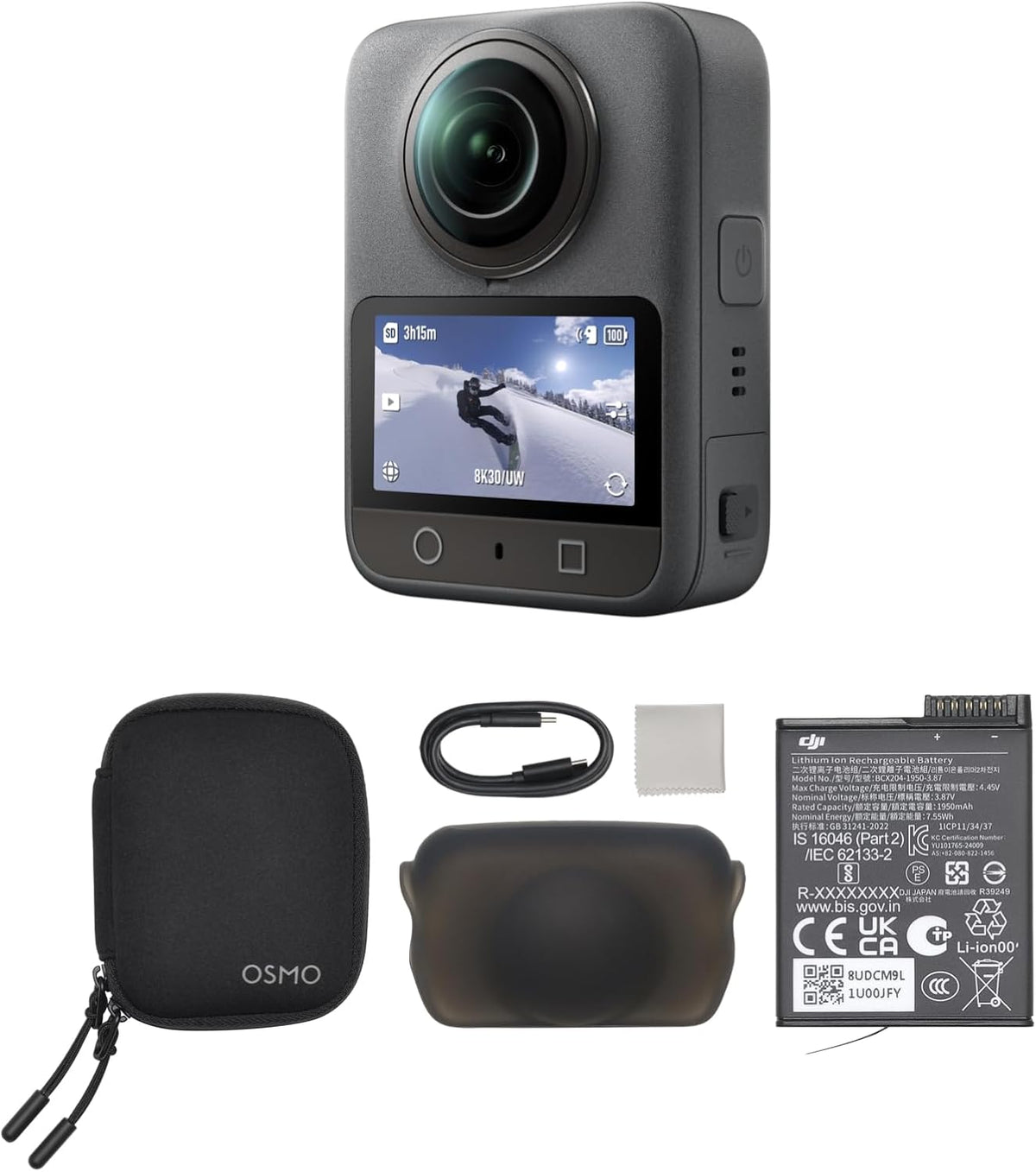 DJI Osmo 360 Standard Combo, cámara de acción 360