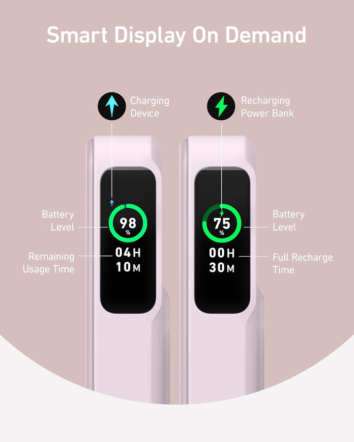 Anker MagGo Power Bank, Cargador portátil compatible con MagSafe, c...
