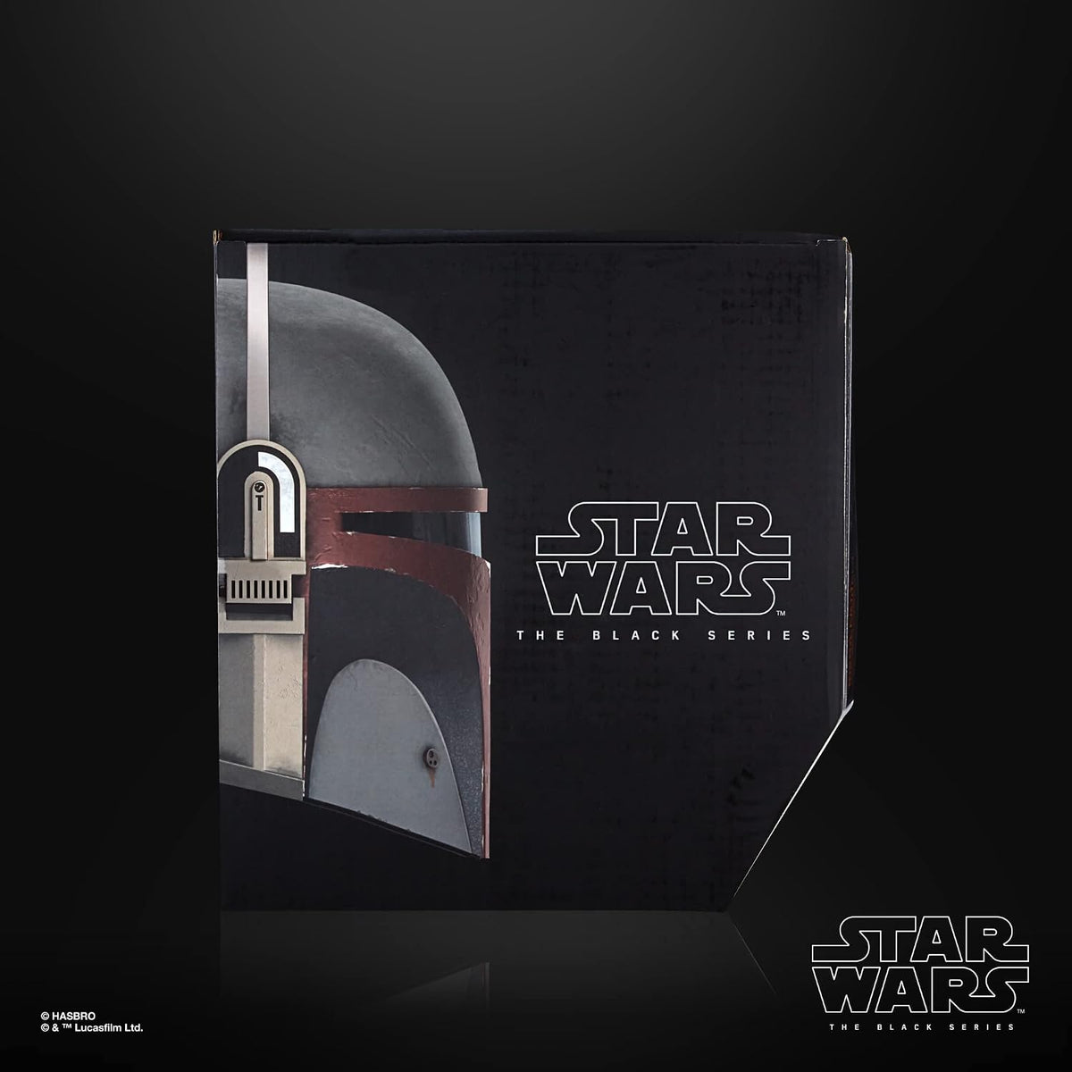 STAR WARS The Black Series Boba Fett (Re-Armored) - Casco electrónico premium, The Mandalorian Roleplay coleccionable para niños a partir de 14 años