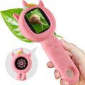 Microscopio para niños, microscopio de mano 500X para niños, rosa
