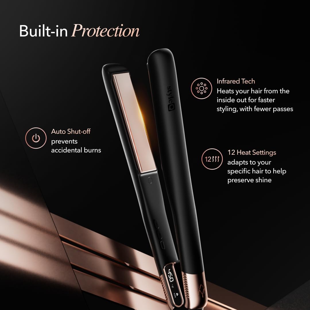 SRILabs StyleQ Plancha plana alisadora de cabello Styler - Tecnolog...