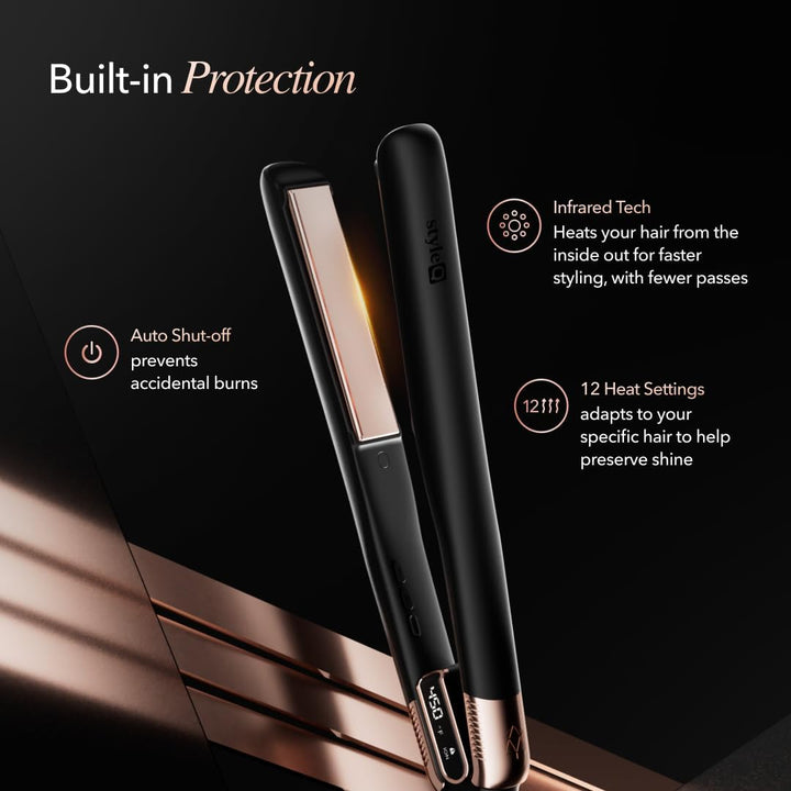 SRILabs StyleQ Plancha plana alisadora de cabello Styler - Tecnolog...