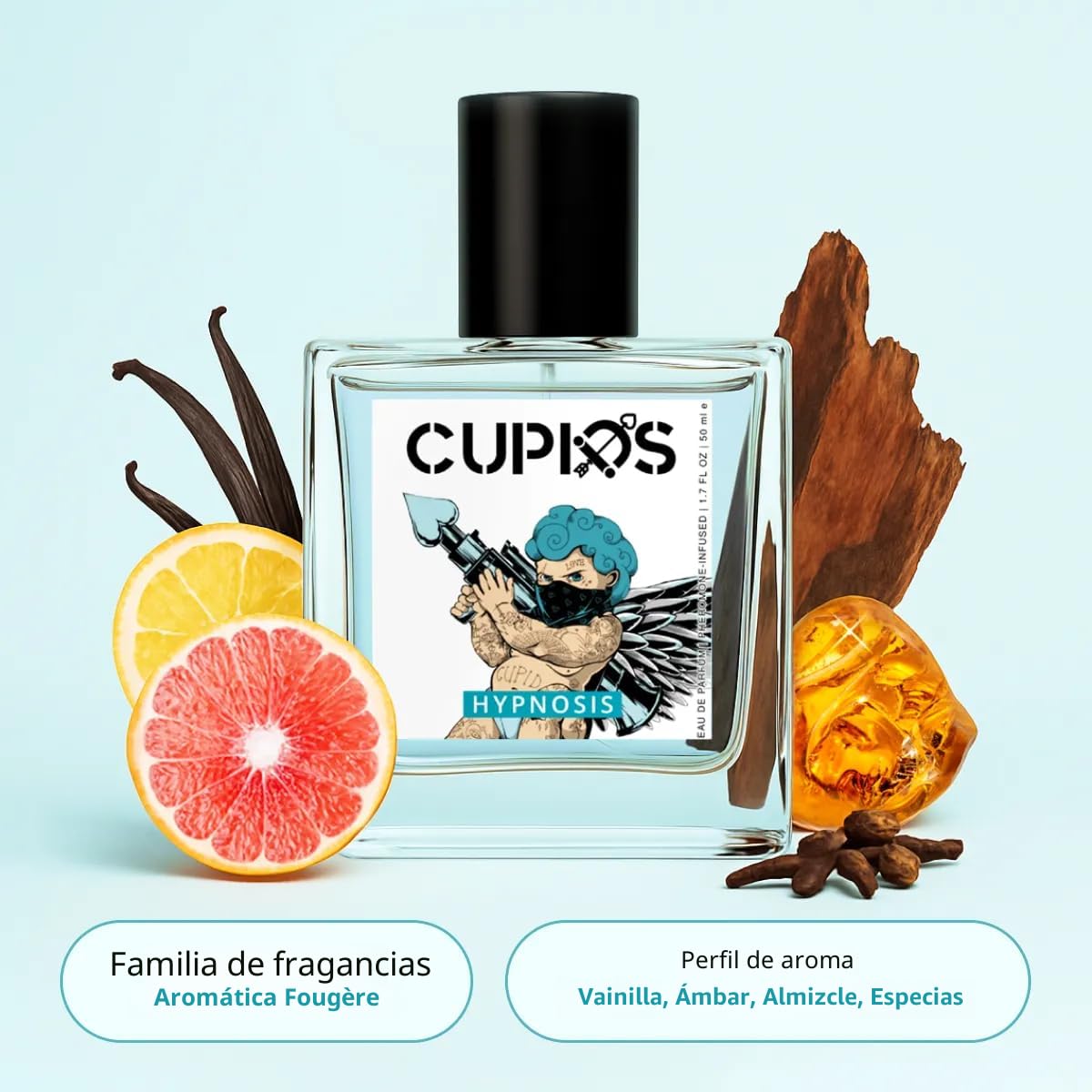 Cupids Original Hypnosis 2.0 Eau de Parfum, Colonia de Feromonas pa...