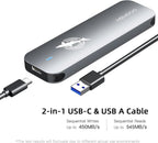 Dogfish 256GB SSD externa portátil, unidad de estado sólido USB 3.1 tipo C