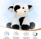 Yak - Juguetes de peluche con peso, almohada suave de felpa de vaca de 9
