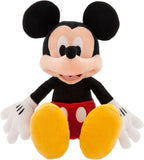 Disney Store - Peluche oficial de Mickey Mouse - de 33 cm de felpa suave y acogedor coleccionable - Perfecto para fanáticos y niños - Diseño icónico y calidad artesanal - Regalo ideal para cumpleaños