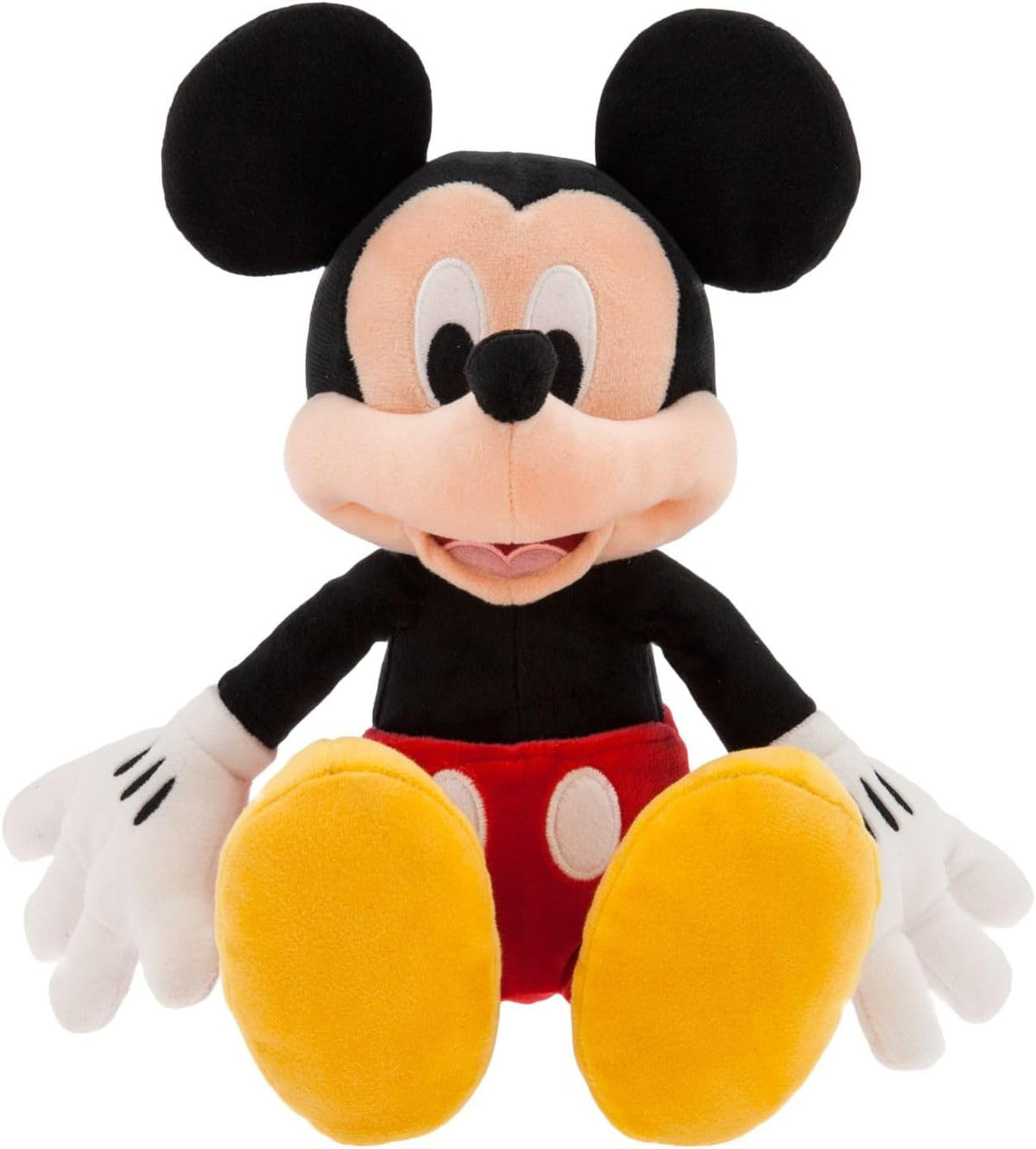 Disney Store - Peluche oficial de Mickey Mouse - de 33 cm de felpa suave y acogedor coleccionable - Perfecto para fanáticos y niños - Diseño icónico y calidad artesanal - Regalo ideal para cumpleaños