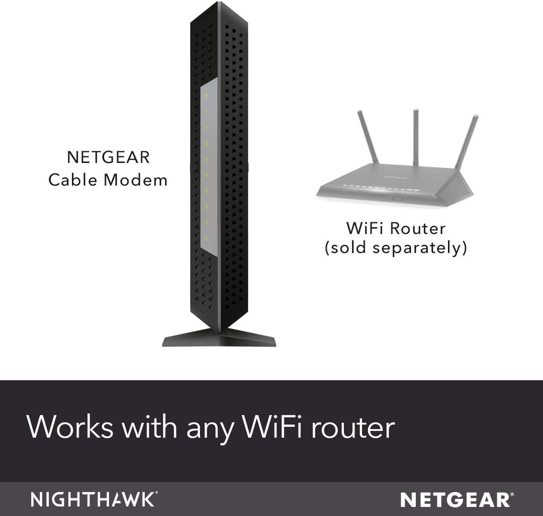 NETGEAR - Módem de cable compatible con todos los