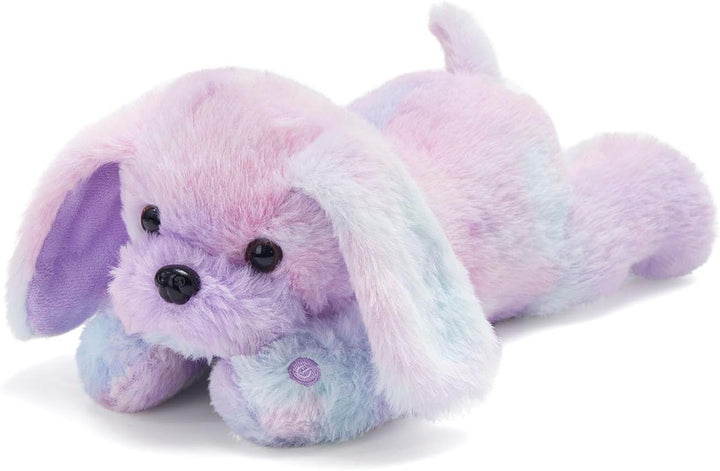 WEWILL Peluche de cachorro con luz de arcoíris de 12 pulgadas con l...