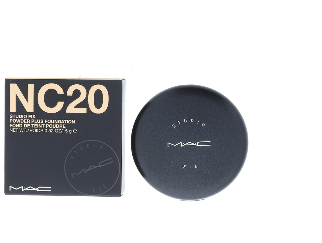 MAC Studio Fix Powder Plus Foundation, NC20, 0.52 onzas