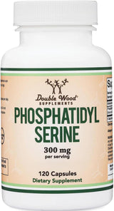 Suplemento de fosfatidilserina de 300 mg por porción, 120 cápsulas...