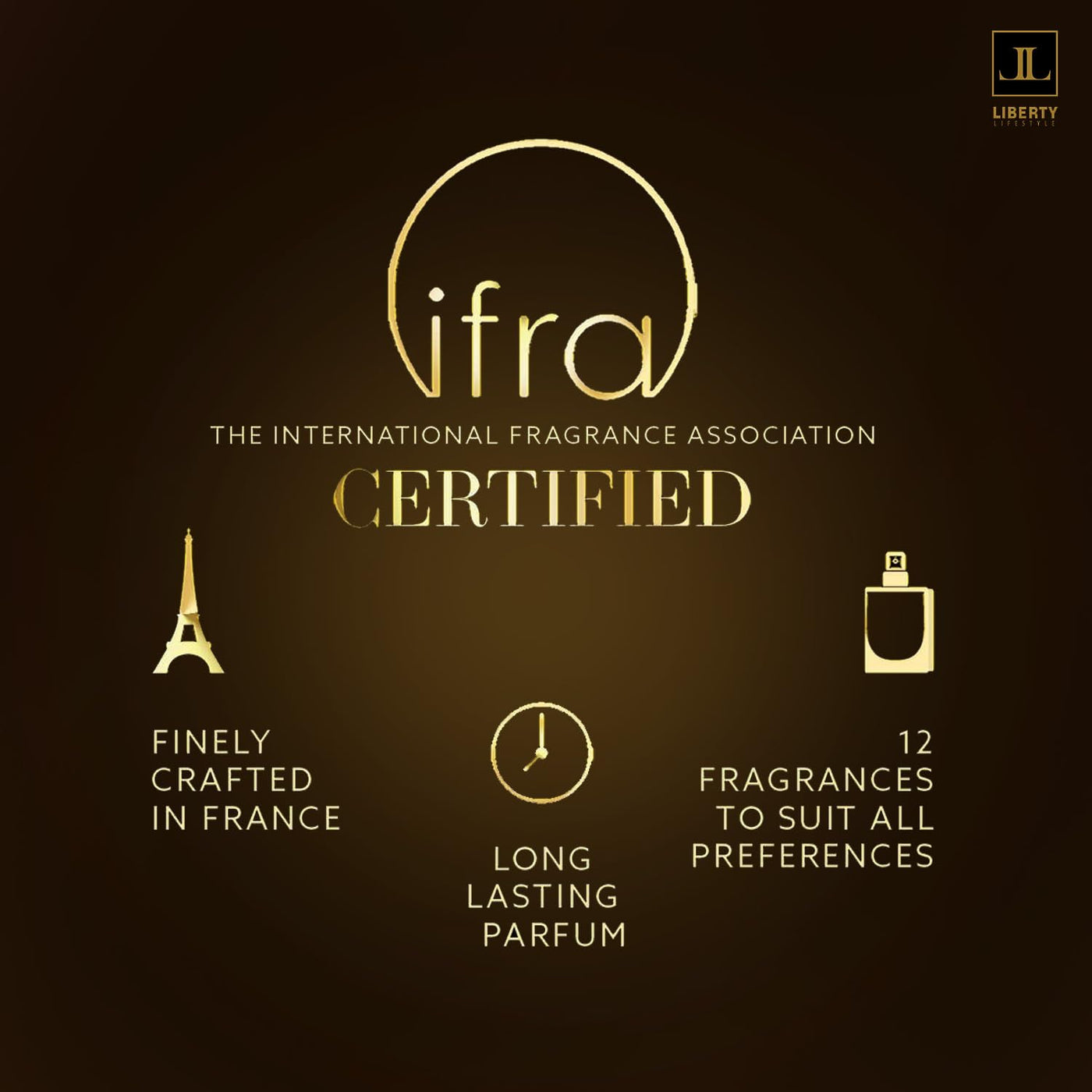 Liberty Premium Oud Luxury Seductive Long Lasting (3 días) OudGold...