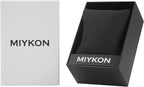 Reloj analógico Miykon para mujer, negro, delicado, fácil de leer, resistente al agua 100M