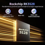 R69 Max Android TV Box con 4GB RAM 64GB ROM, 8K decodificación 2.4/5.0Ghz