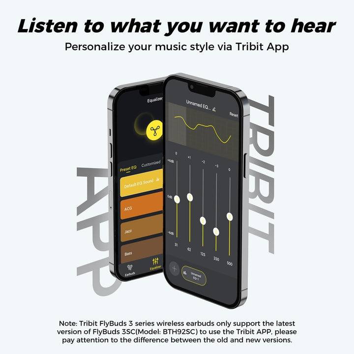 Auriculares inalámbricos Tribit, 110 horas de reproducción Bluetoot...