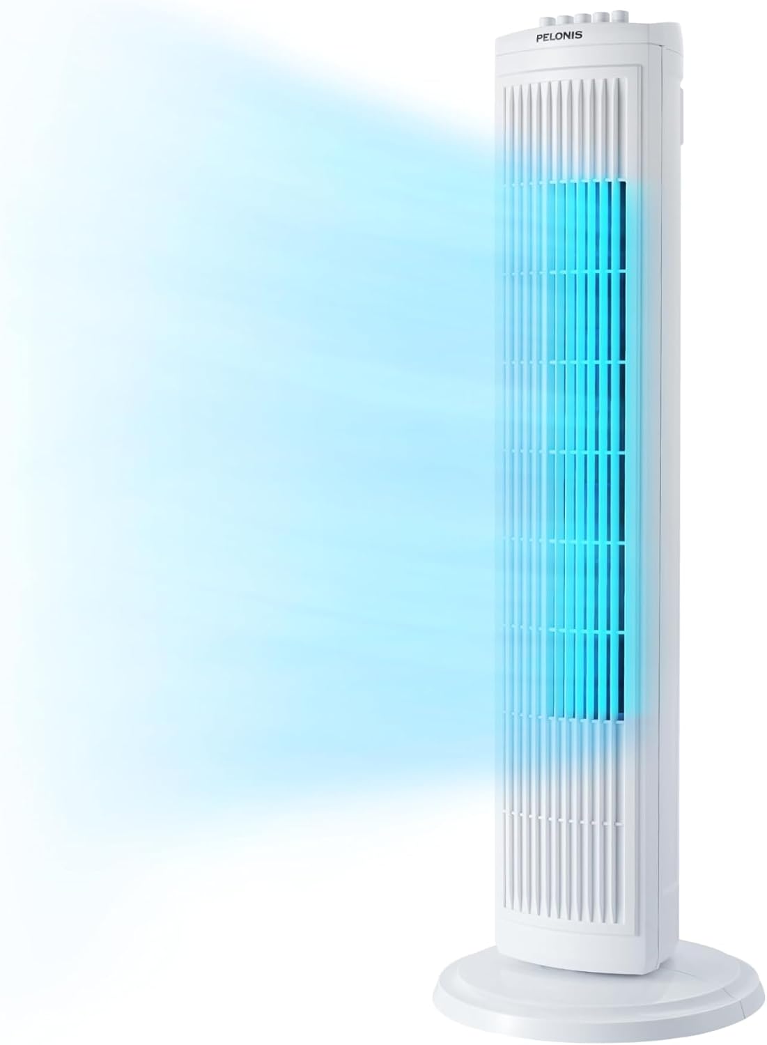 PELONIS Ventilador de torre oscilante de 30 pulgadas con 3 ajustes...