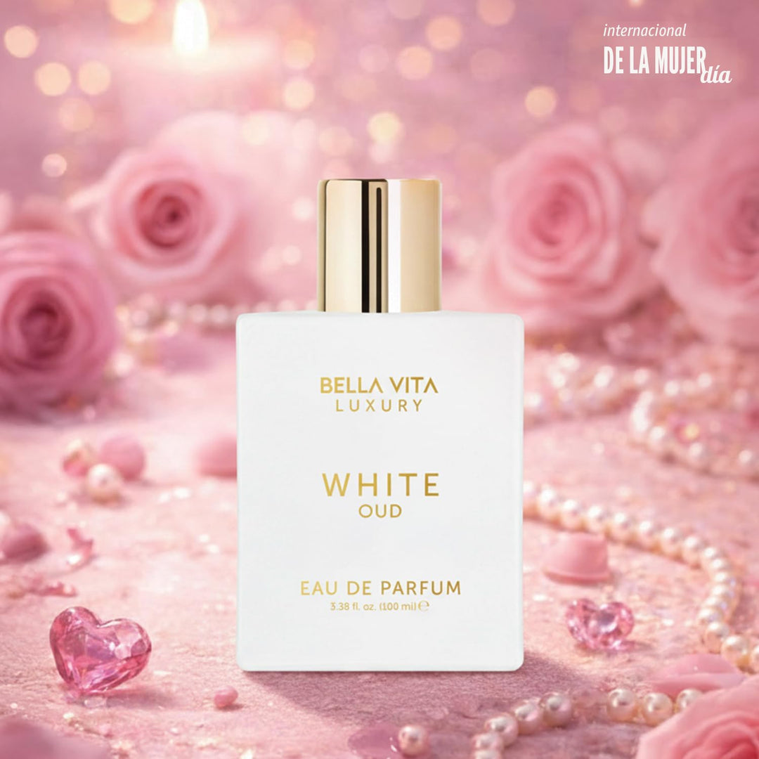 Bellavita Luxury White Oud Eau de Parfum | 3.4 fl oz (3.4 onzas líq...