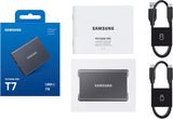 Samsung T7 SSD portátil, unidad externa de estado sólido de 1 TB, v...