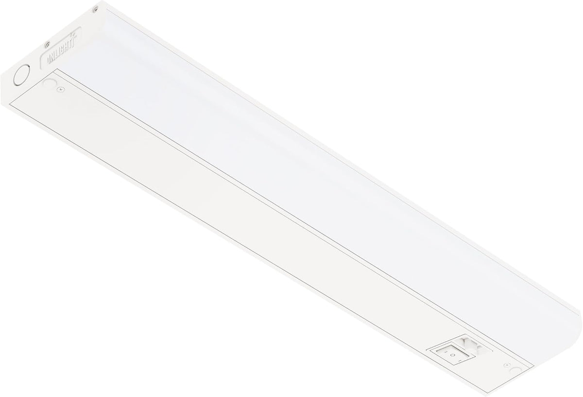 GETINLIGHT Luz LED para debajo del gabinete con cableado de 18 pulgadas
