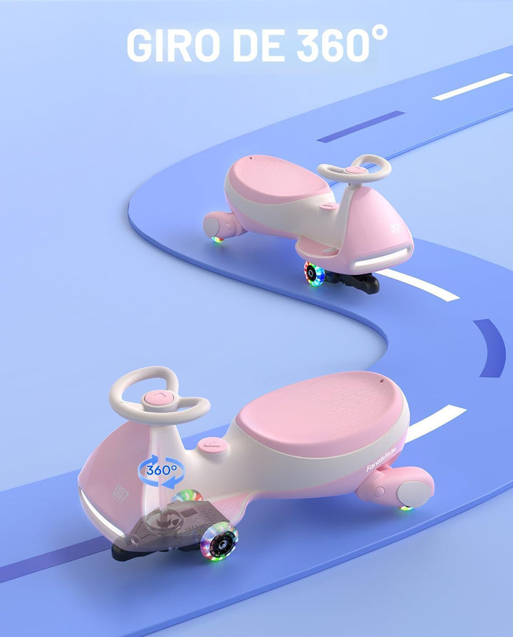 FanttikRide N7 Pro - Coche eléctrico Wiggle con batería recargable,...