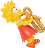JAKKS Pacific Disney - Figuras de acción de Los Simpson, paquete de 4 figuras coleccionables de 5 pulgadas de Wave 2 - Lisa, Krusty, Moe y Homer