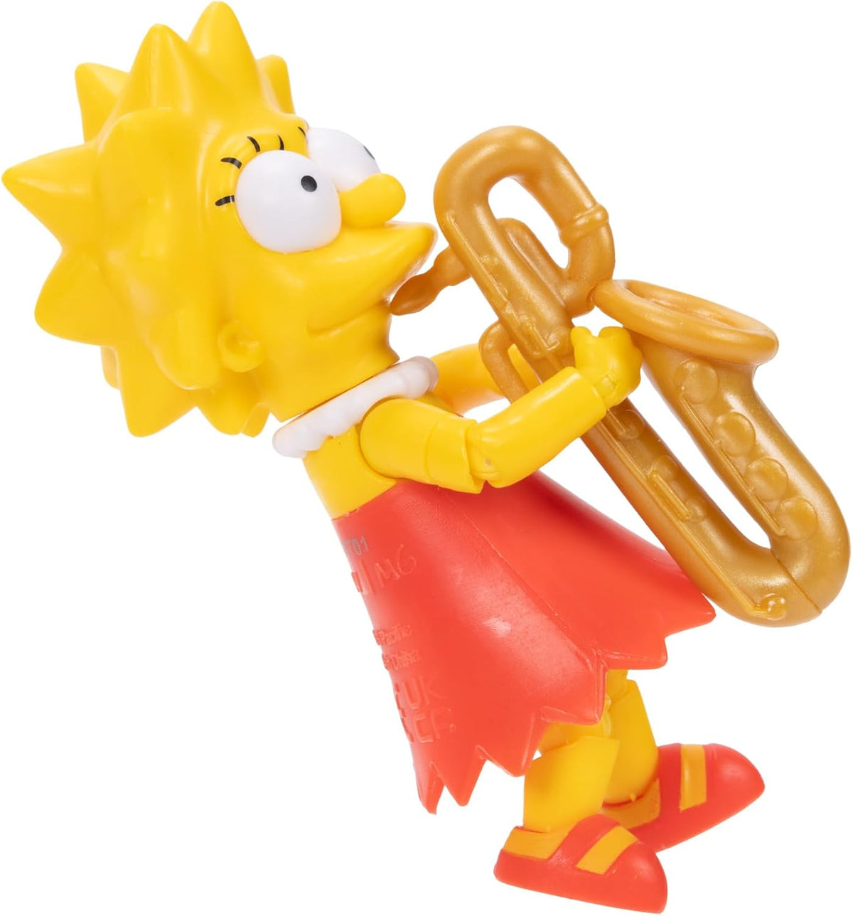 JAKKS Pacific Disney - Figuras de acción de Los Simpson, paquete de 4 figuras coleccionables de 5 pulgadas de Wave 2 - Lisa, Krusty, Moe y Homer