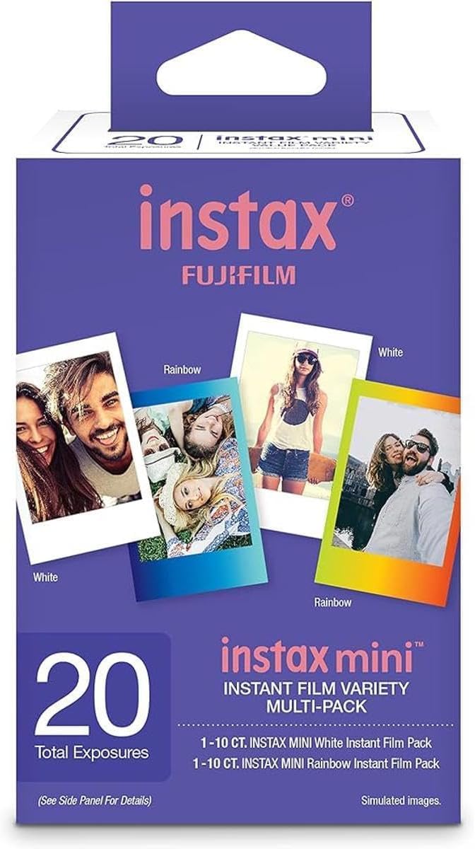 Fujifilm Instax - Mini-paquete de película instantánea