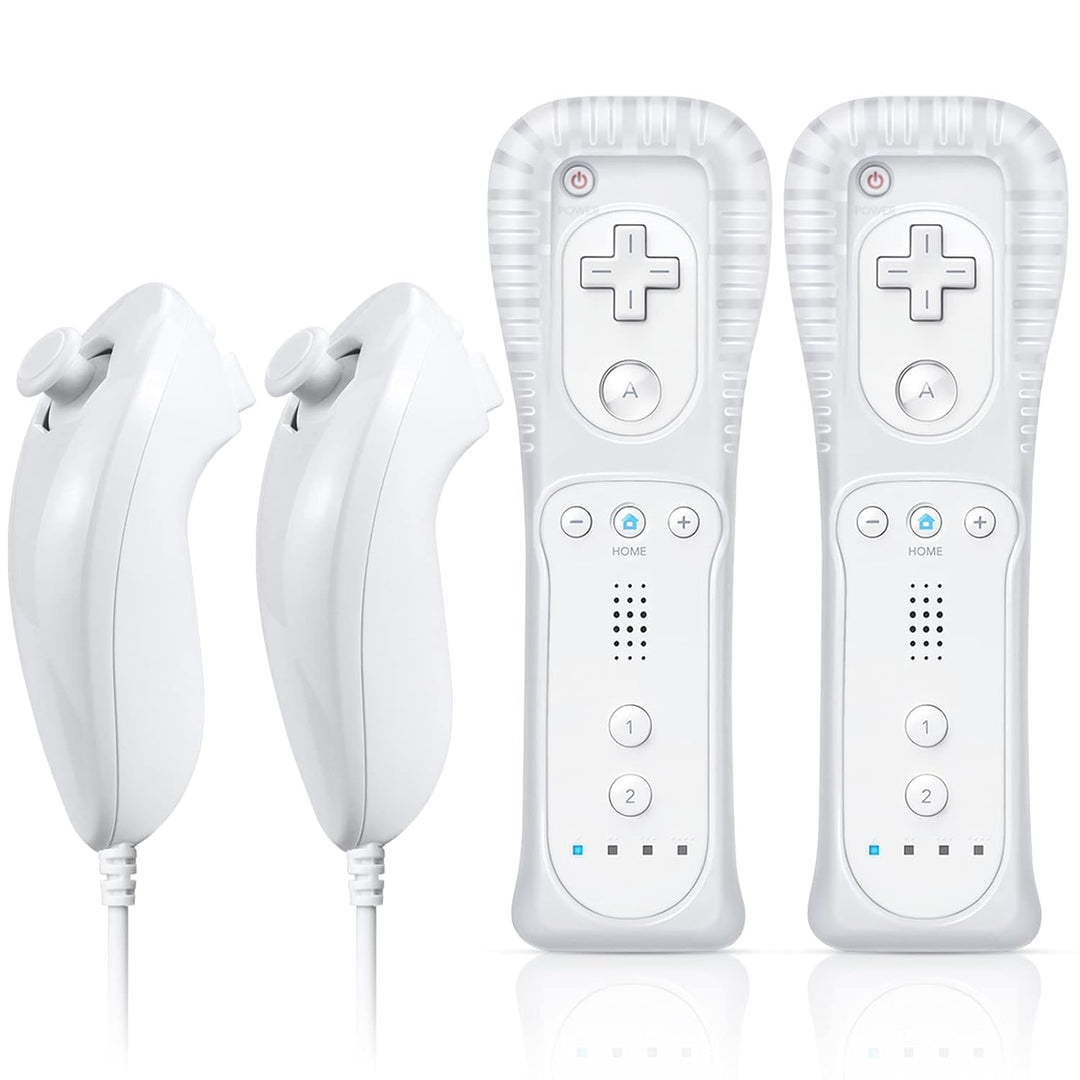 FASIGO Remote Controller with Nunchuck, Compatible with Nintendo Wi...