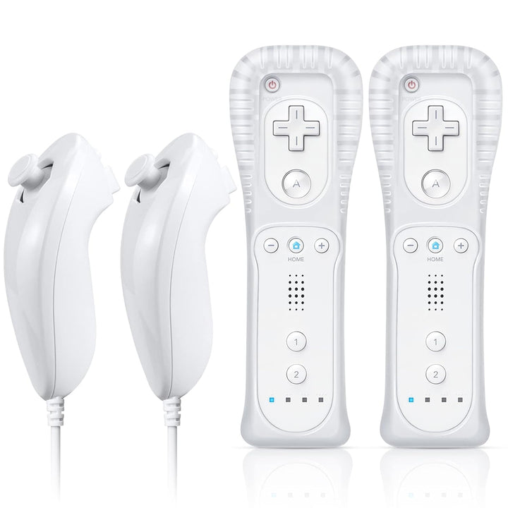 FASIGO Remote Controller with Nunchuck, Compatible with Nintendo Wi...