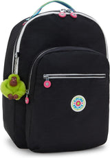 Kipling Mochila para portátil Seoul de 15 pulgadas para mujer, dura...