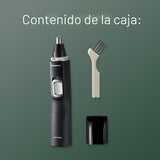 Panasonic ER-GN70-K - Recortadora de pelo de orejas y nariz para ho...