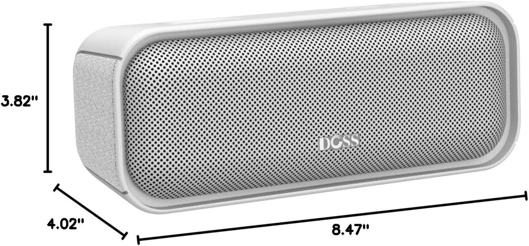 DOSS Bocina SoundBox Pro Bluetooth inalámbrica portátil con sonido...