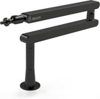 BEACN Soporte de micrófono (oscuro) - Brazo de pluma ajustable de perfil
