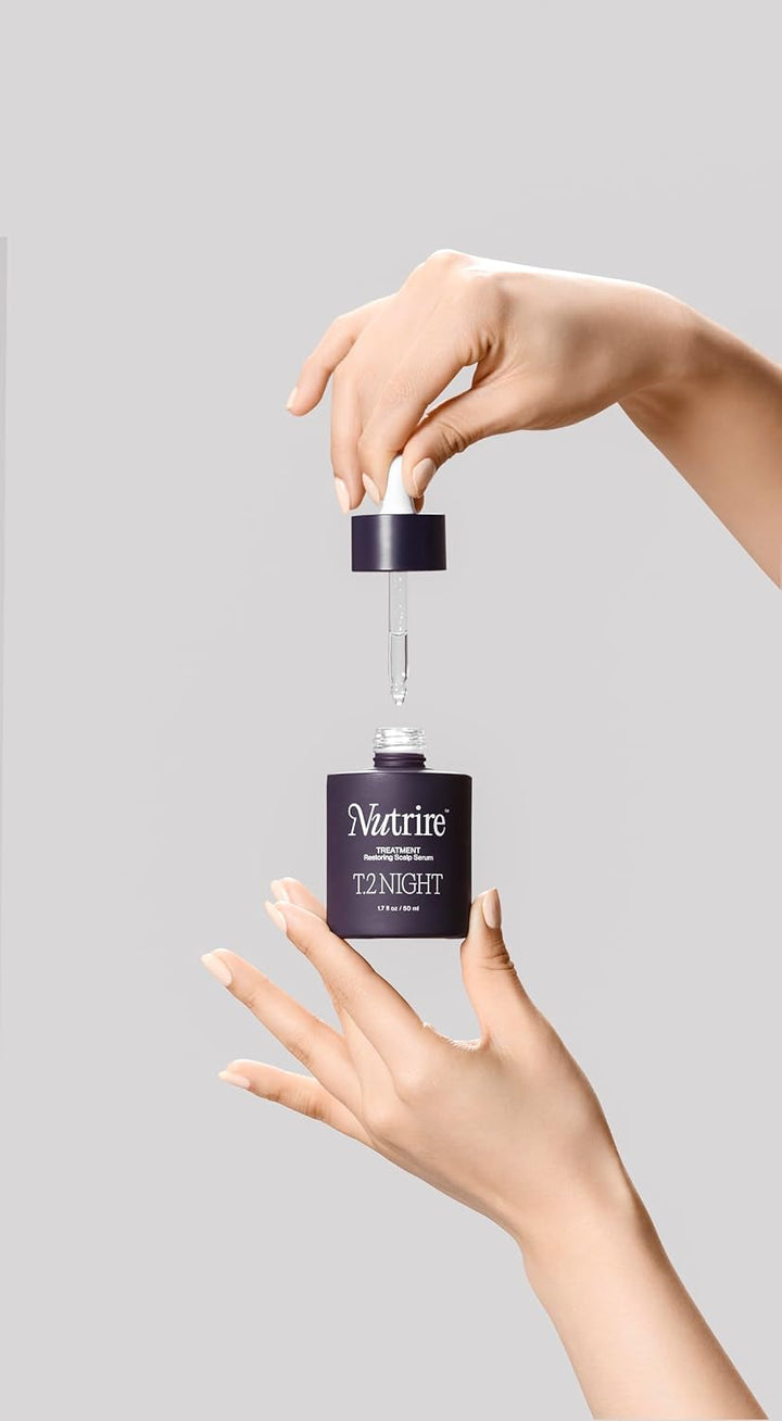 Nutrire Suero nocturno T.2, exfolia y reequilibra el cuero cabellud...