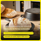 Combo de cocina olla/sartén Lodge LCC3 de hierro fundido precalentado, 3.2 cuartos de galón, Cocina combo, Negro