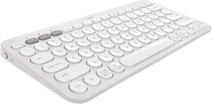 Logitech Pebble Keys 2 K380s, teclado inalámbrico Bluetooth multidi...