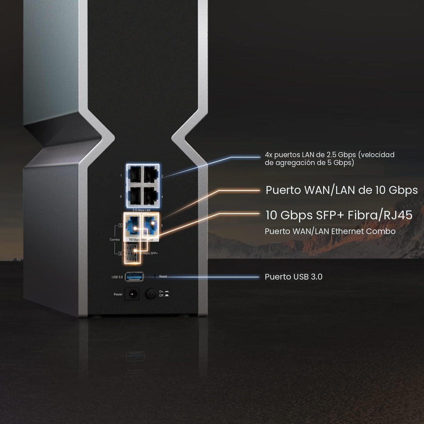 TP-Link Enrutador WiFi 7 Tri-Band BE19000 (Archer BE800) | 12-Strea...