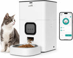 Alimentador automático para gatos con aplicación: dispensador de alimentos